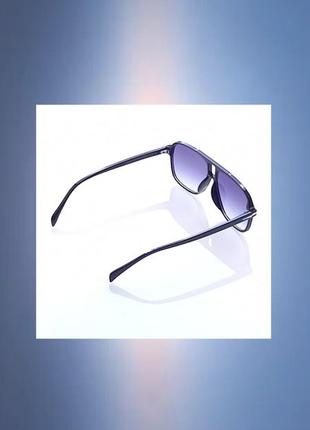 Unisex uv400 о_очки "indigo" із градієнтним заливанням скла в чорному глянцю лакової оправи, сонцезахисні іміджі.
🔎 #о_окулярі #о_окулярі6 фото