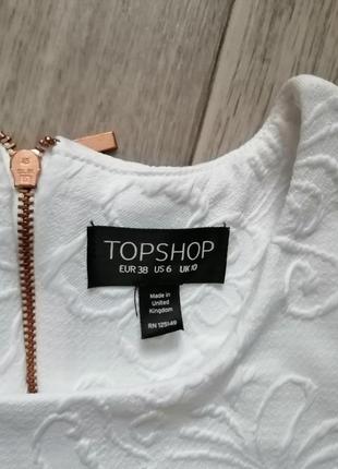 Сукня біла topshop3 фото