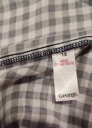 Блуза в клітинку5 фото