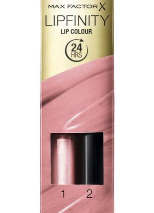 Помада для губ max factor lipfinity 010 - whisper (шепот)