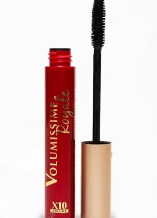 Туш для вій l'oreal paris volumissime royale mascara black (чорний)
