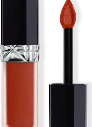 Рідка помада для губ dior forever rouge liquid 626 — forever famous
