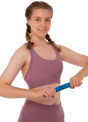 Резинка петля для подтягиваний 35-50кг синий / прочная фитнеса резинка / резинка для турника