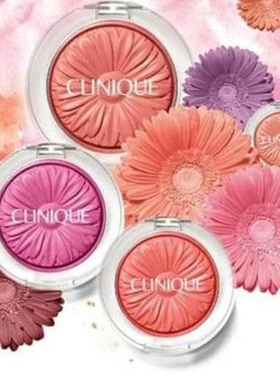 Румяна для лица clinique cheek pop blush pop peach pop