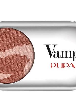 Тіні для повік pupa vamp! wet and dry eyeshadow 207 - seductive bronze fusion