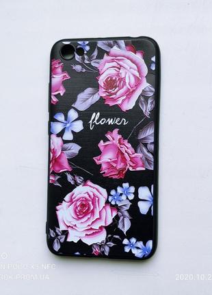 Чехол с 3d рисунком flowers case для xiaomi redmi note 5a