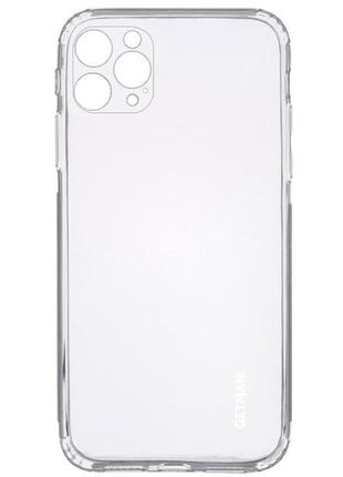 Силиконовый прозрачный чехол с заглушками для айфон iphone 12 pro max