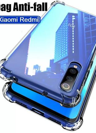Прозрачный силиконовый противоударный чехол airbag tpu для xiaomi mi9.