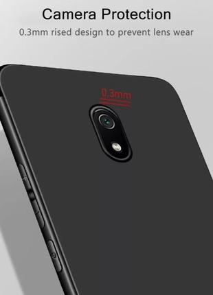 Тонкий матовый чехол бампер типа "cafele" для xiaomi redmi 8a