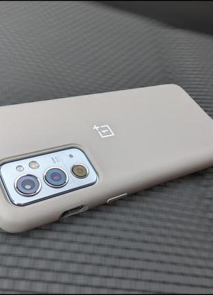 Чехол silicone cover для oneplus 9rt силикон кейс микрофибра grey