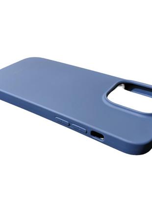 Iphone 14 pro max силиконовый ( tpu софт тач ) чехол molan cano jelly navy