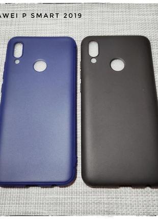 Тонкий матовий чохол бампер типу "cafele" для huawei p smart 2019
