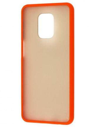 Противоударный чехол likgus + пленка для камеры xiaomi redmi note 9s 9 pro красный