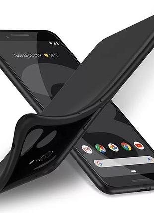 Tpu тонкий матовый чехол x-level guardian для google pixel 3a