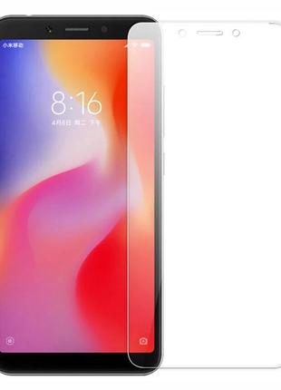 Защитное неполноразмерное стекло для xiaomi redmi 6.