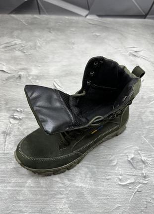 Женские берцы тактические хаки с гербом, с флагом для всу 36-37-38 размера,военные ботинки олива весна-осень4 фото