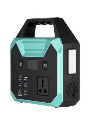 Портативна зарядна станція, домашня електростанція mb100 power station (40800 mah)