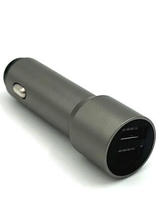 Автомобильное зарядное устройство jc long (5v/3.4a/2usb) серое