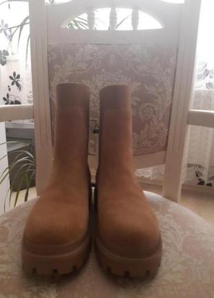 Казаки ковбойки ботильоны черевики з натуральної шкіри і замшу