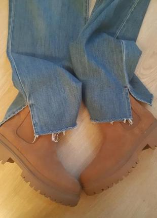 Казаки ковбойки ботильоны черевики з натуральної шкіри і замшу