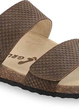 Шльопанці чоловічі ортопедичні malta, grubin (коричневий, 41)