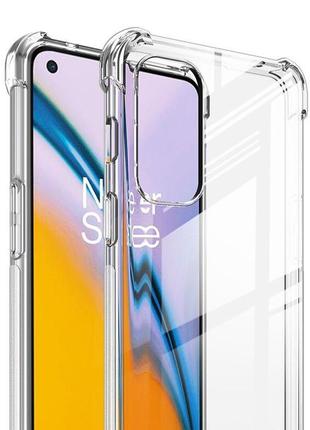Силіконовий прозорий чохол airbag для oneplus 9