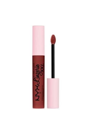 Помада для губ nyx professional makeup lip lingerie xxl 08 - straps up
