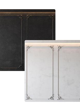 Двосторонній пластиковий фотофон, polyplast 40x40 см - №63099