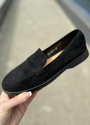 Лоферы женские мягкие / туфли весна лето