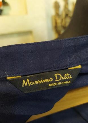Рубашка шёлк massimo dutti 3