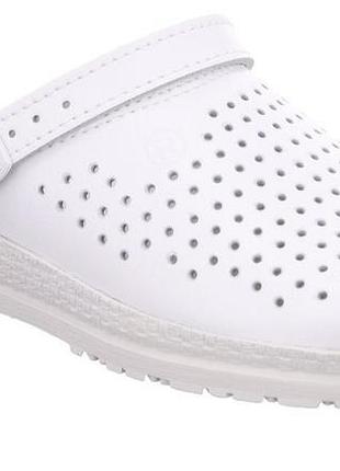 Жіночі шкіряні сабо neustadt-d білі rohde(німеччина) (білий, 38)