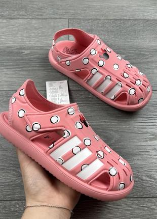 Дитячі оригінальні босоніжки adidas disney