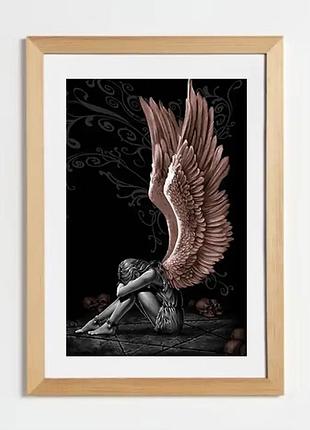 Набор для творчества бриллиантовая мозаика 30х20 см