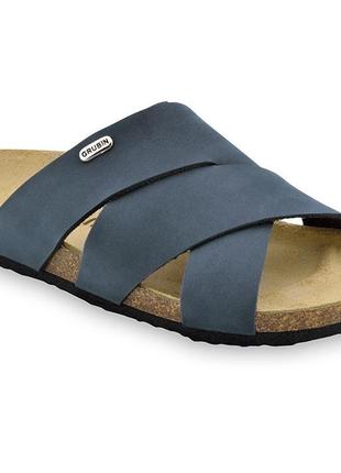 Шльопанці ортопедичні чоловічі morandi, grubin синій (т.синій, 42)