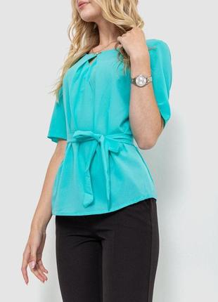 Блуза жіноча, колір м'ятний, 172r21-13 фото