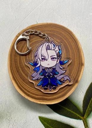 Акриловий брелок "геншин імпакт - невіллет"