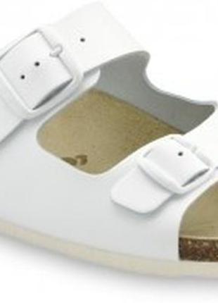 Шльопанці чоловічі ортопедичні kairo, grubin (арт. gr-23405) білий (білий)