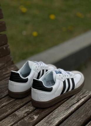 Adidas samba og white9 фото