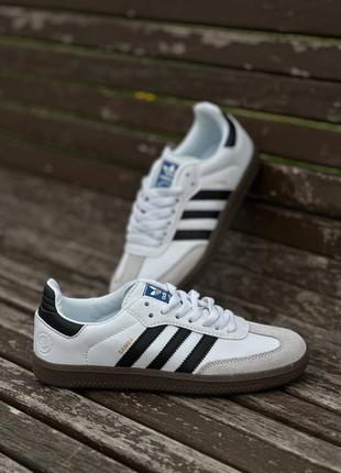 Adidas samba og white3 фото