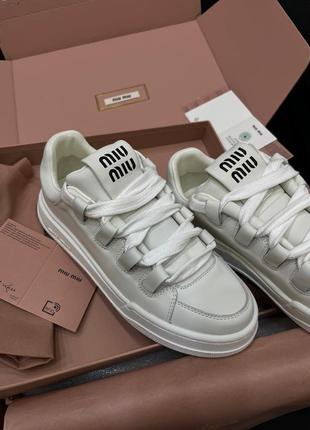 Кросівки в стилі miu miu кроссовки