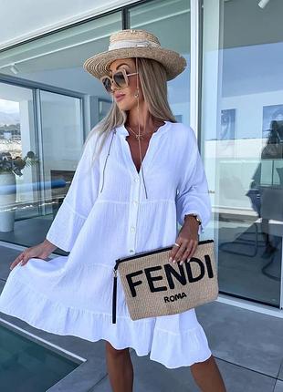 Стильные платья из муслина