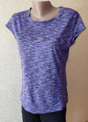 Regatta сиреневая спортивная футболка р.м