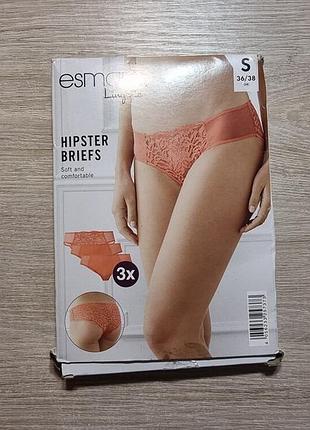 Женские трусы с кружевом и сеточкой esmara 36/38 евро
