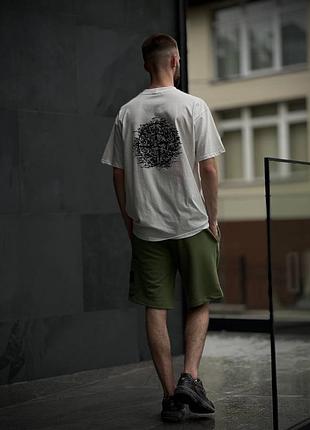 Футболка stone island archivio logo