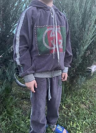 Костюм спортивний велюр