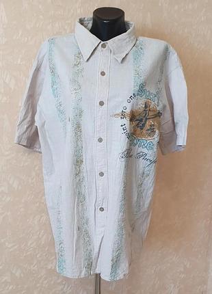 Натуральная рубашка оригинальная