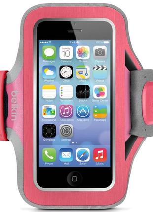 Чохол на руку belkin для iphone 5/5s/5c/se 2016 рожевий