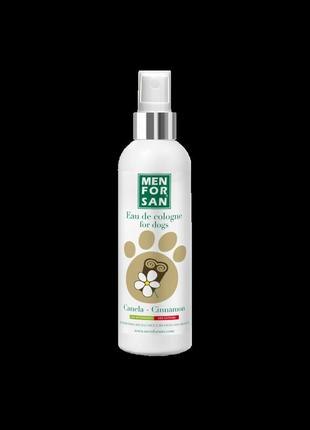 Одеколон для собак menforsan з ароматом коріці — 125 мл