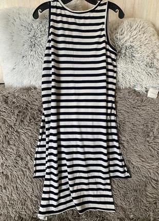 Туника фирменная туника футболка длинная удлиненная трикотажное парео разрезы