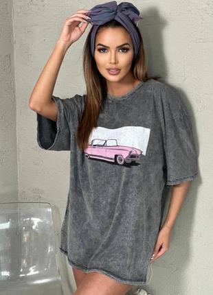 Футболки оверсайз трендові принти у стилі zara хіт літа!